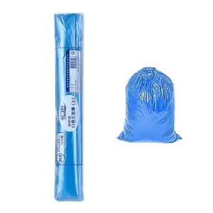 다용도 HDPE 봉투-블루 30리터 100매 봉지/비닐봉투/쓰레기통/이사/비닐/봉투/휴지통/비닐봉지/일반/쓰레기