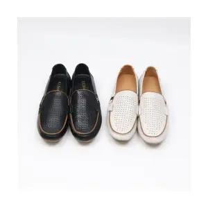 나만의슈즈pd393천연가죽 펀칭로퍼 굽높이3cm