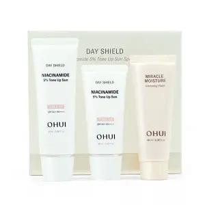 오휘 데이쉴드 나이아신아마이드 5% 톤업 선 1.5종 세트