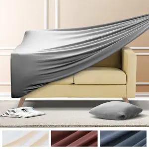 쇼파커버 2인용/소파커버/쇼파카바/덮개커버/천갈이/쇼파천/리폼/천커버/늘어나는/꾸미기/시트커버/패브릭