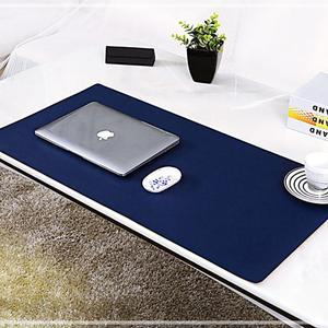 [2개구성] 컴퓨터 마우스장 키보드장 매트 네이비 커버 AWFEDC3D