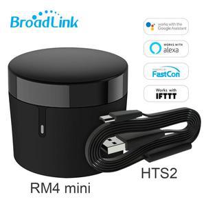 BroadLink RM4 미니 범용 IR 원격 제어 스위치 Wifi 스마트 무선 블루투스 컨트롤러 Alexa Google 홈용 HTS