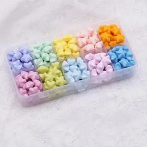 럭키 스타 왁스 씰 비즈 WASOHLING 10pcs 다양한 색상의 씰링 편지 및 봉투 스탬프 결혼 초대 와인 패키지