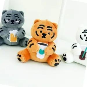 타이거 가방고리 호랑이인형 가방참 가방걸이