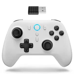 IFYOO N1 2.4G 무선 게임 컨트롤러 홀 효과 트리거 및 조이스틱 PC 컴퓨터 노트북(11/10/8/7 승) 스팀