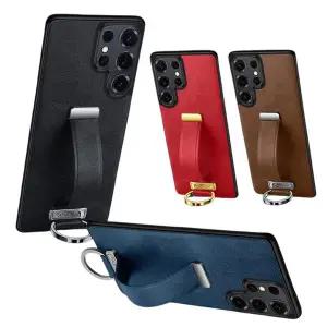 갤럭시 s26 플러스 울트라 가죽 핑거 핸드 그립 밴드 스트랩 링 거치대 슬림 실리콘 범퍼 케이스