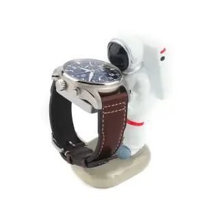 묵직한 우주인 손목시계 거치대 대형 스탠드 수납