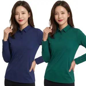 [아웃도어스/인코디]봄여름 BR 여성 아이스 스판 카라티셔츠 TSBT-K502