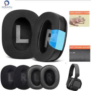 Poyatu DIY YH-L700A 이어패드 야마하 YH L700A 헤드폰용 메모리 폼 이어패드 쿠션 이어머프 YHL700A 및 헤
