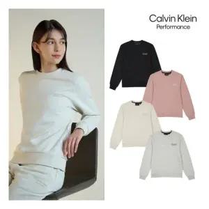 매장정품 캘빈클라인 퍼포먼스 *CKP특가* 스몰 로고 맨투맨 여성 4컬러 택1 B 1857957