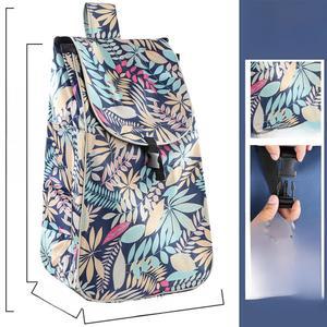 핸드카 옥스포드 쇼핑 카트 가방 휴대용 식료품 쇼핑카 손세탁 가능 접이식 알루미늄 합금 바디 싱글 핸드