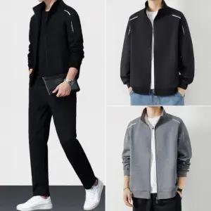 남자 집업 트레이닝 셋업 봄 가을 일자 바지 츄리닝 세트 런닝복 집어점퍼