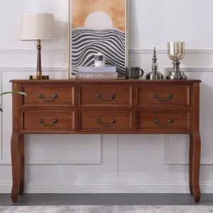 엔틱콘솔 diy 화장대 복도장 가구 상품 장식장 레트로 원목 엔틱 북유럽 벽