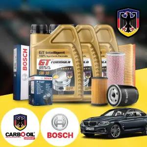 BMW F34 3GT (13~20) 320d (N47) 디젤 카보 GT 프리미엄 5W30 C2/C3 합성엔진오일 필터세트 오일교환 패키