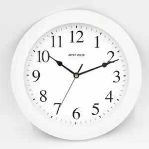 인테리어 벽시계 무소음 원형 벽걸이시계 27cm 화이트 [AYR1331]