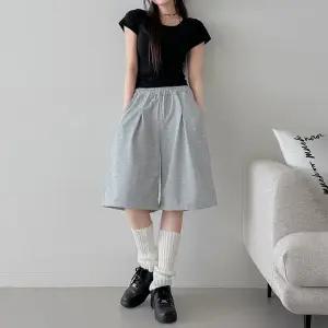 자체제작 버뮤다 핀턱 숏팬츠 mb-8072c