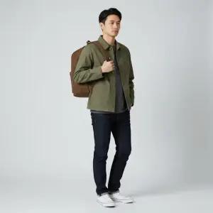 비즈빔 25FW 브라운 코듀라 백팩 22L 0125203003034 BROWN