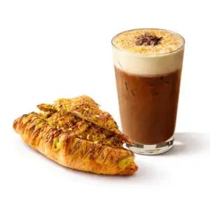 [파리크라상] 두바이st 크라상&두바이 초코라떼(ICED) 세트
