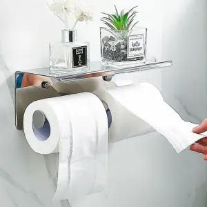 윈라이트 스텐 무타공 양방향 휴지걸이 욕실 화장실 두루마리 교체 거치대