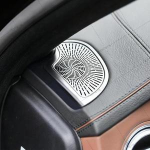 메르세데스-벤츠 W222 S-클래스 실내 개조 대시보드 에어컨 통풍구 장식 먼지 커버 (2014-2020년식)에 적합