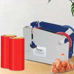 마트포장기 결속기 비닐 봉투 봉합기 슈퍼마켓 수동 쇼핑백 밀봉기 업소용 밴드
