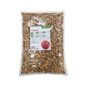 이든타운 건사과 1kg 국산 사과칩 사과분태 100% 간식 토핑용