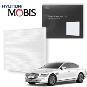 현대모비스 G80 에어컨 필터 순정 PM0.3 E11 제네시스G80필터 G80RG3 G80EV 차량용 용공기청정기 자동차교