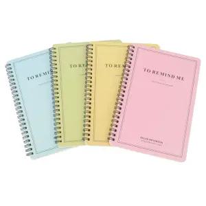 스프링 (색상랜덤) 학생 A5 노트 줄공책 X5개 유선