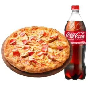 [피자헛] 멜팅치즈 포테이토 오리지널M + 콜라 1.25L