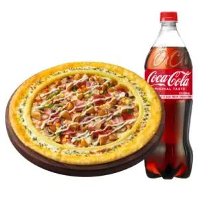 [피자헛] 베이컨포테이토 리치골드M + 콜라 1.25L