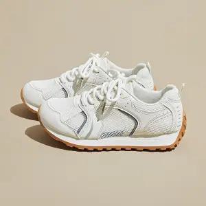 여성용 여름 메쉬 워킹화 트렌디 러닝 신발 아이템 통기 운동화 학생 슈슈2 HT5