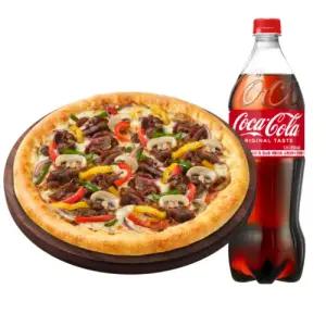 [피자헛] 직화불고기 치즈크러스트L + 콜라 1.25L