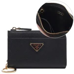 [롯데백화점]프라다 26SS 여성 사피아노 삼각로고 키링 카드지갑 1PP122 QHH F0002 26S