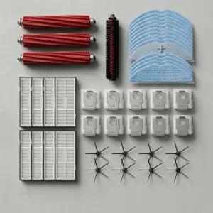 [호환]파밍존 로보락 S7 MaxV Ultra 소모품 물걸레 더스트백 필터 브러쉬 패키지