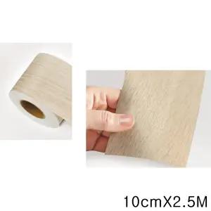 10cmX2.5m 히코리 시트지 리폼스티커 인테리어필름지 리폼시트지 화장실문 접착시트지