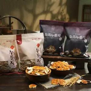 간편식사 미식본가 오곡 파로누룽지 8팩 140회분/전통누릉지 즉석식품 즉석밥 식사대용 간식