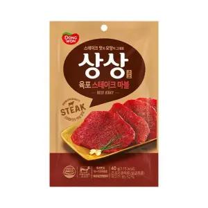 동원 상상육포 스테이크 마블 소고기육포 40g x 30봉