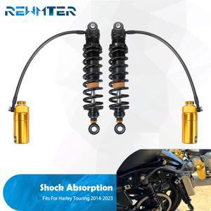 후방 충격 흡수 장치 Harley Touring Road King Street Glide 2014-Up 원격 저수지 서스펜션 용 오토바이
