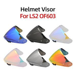 LS2 OF603 인피니티 II 헬멧 렌즈 쉴드 바이저 윈드쉴드 선쉐이드 UV 보호 카스코 모토 액세서리