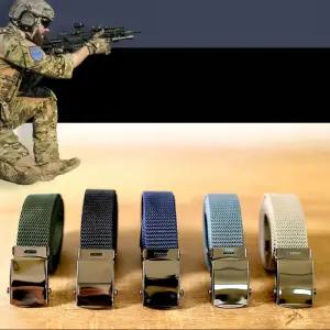 100% 국산 고급 군용 롱 벨트 캐주얼 작업복허리띠