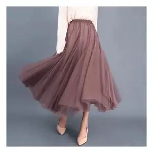 [코코에보니]샤스커트 이중망사밴딩스커트 롱스커트/SK31 3127513