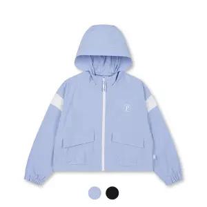 폴햄키즈 시그니처 여아 홑겹 크롭 바람막이 점퍼PKE2JJ2030 124648