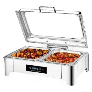 뷔페 워머 차핑디쉬 챠핑 푸드 음식 부페 접시 보온기