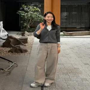 6647 라떼 비죠 와이드핏 코튼 팬츠 (2 color)