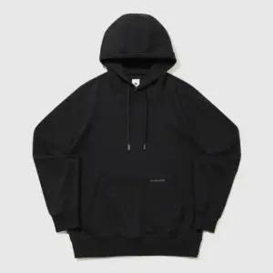 후드티 BQK QR123LHD11-BLK 유니 에센셜 루즈핏 후드 티셔츠 / BLACK