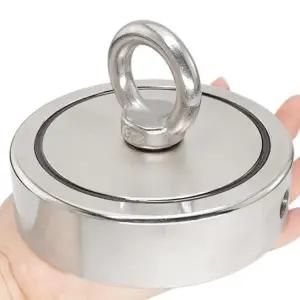 산업용 마그네틱 공업용 자석 봉 네오디움 강력 대형 긴 막대 홀더 원형