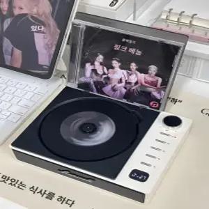 레트로 CD플레이어 CDP 시디플레이어 블루투스 텐테이블