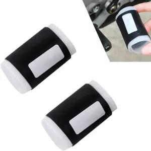 2 PCS 모터사이클 시프터 커버 미끄럼 방지 실리콘 변속 레버 프로텍터 신발 흠집 위한 내구성 있는 기어