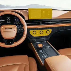 무쏘 Q5F2O3J6 Q300 내비게이션 디스플레이 PPF필름 보호필름