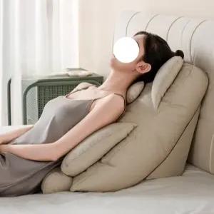 침대쿠션 노인 특대형 임산부 삼각쿠션 슬로프 등받이